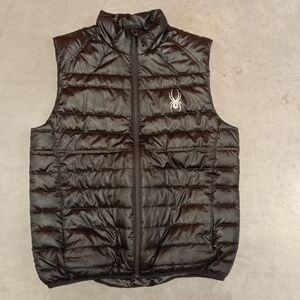 Spyder Mens Down Puffer Vest Size Medium